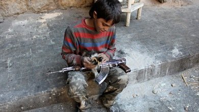 Mapa: Países donde los niños son explotados como soldados