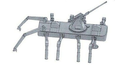 China diseña un robot-cangrejo para las guerras del futuro