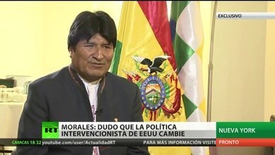 Evo Morales a RT: "EE.UU. planifica cómo acabar con Gobiernos antiimperialistas"