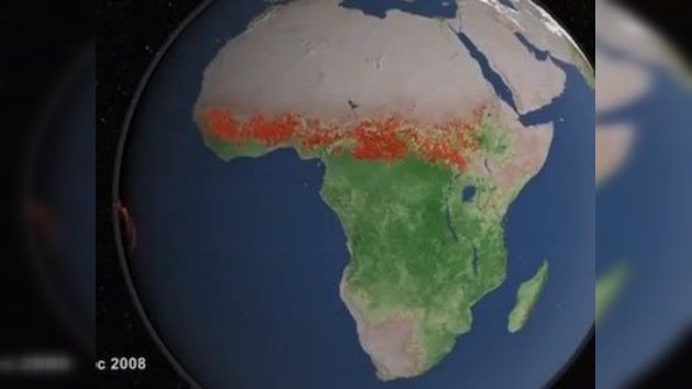 Un impactante video de la NASA muestra el mundo en llamas