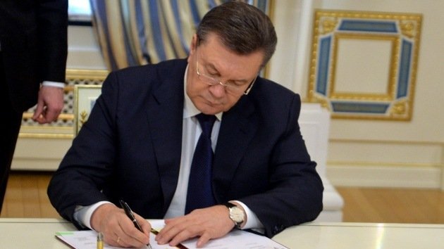 Consejera del presidente de Ucrania disipa dudas acerca del paradero de Yanukóvich