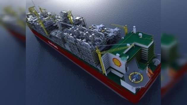 Shell construirá una planta flotante para licuar gas del bajío de Australia