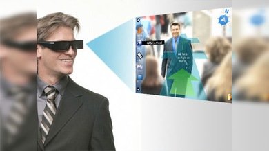 Internet, mensajes y videojuegos dentro de las gafas