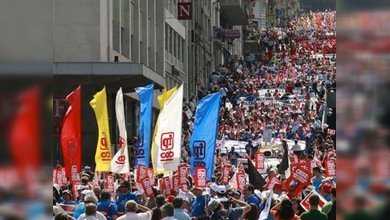 Continúan actos de protesta en Portugal 