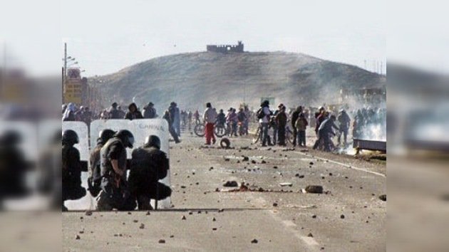 Cinco muertos y más de 30 heridos en Perú en las protestas contra una mina de plata