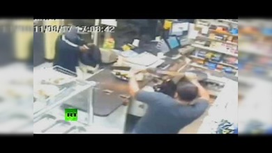 'Machete Mata': Un valiente tendero ahuyenta a un ladrón armado