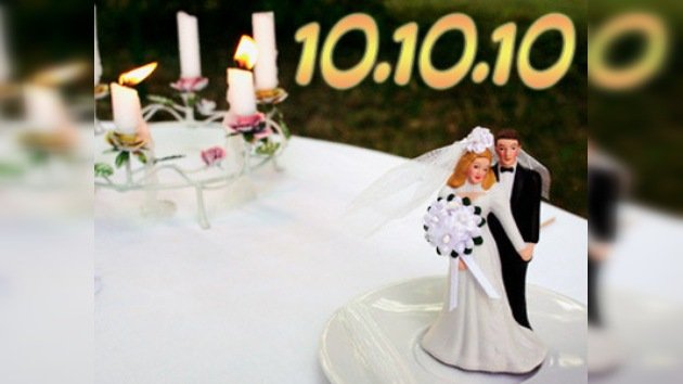 10/10/2010: ¿Una buena fecha para casarse?