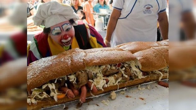 Los mexicanos hicieron el sándwich más grande del mundo