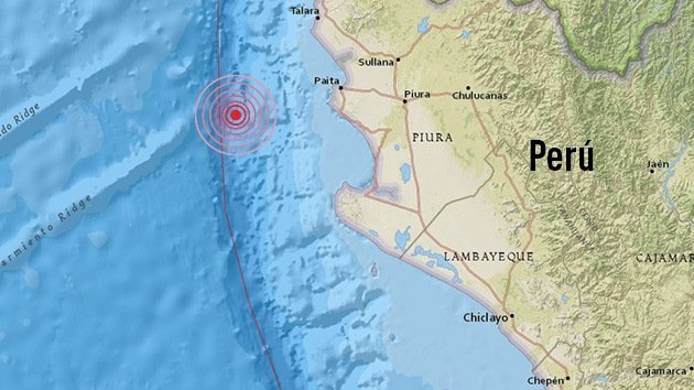 Perú: Un terremoto de 6,2 sacude el norte del país