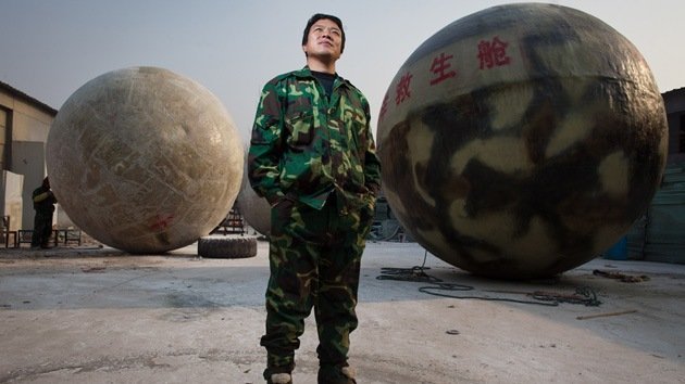 Video, fotos: Superesferas chinas pretenden salvar a la humanidad del Armagedón