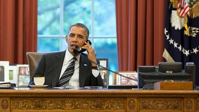Obama planea llamar a los líderes de la UE para impulsar más sanciones contra Rusia