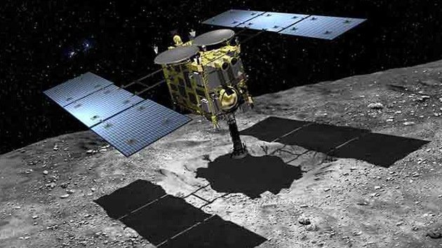 Japón prueba un cañón espacial para extraer muestras del interior de asteroides