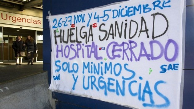 Suspendidas en Madrid miles de operaciones por la huelga médica