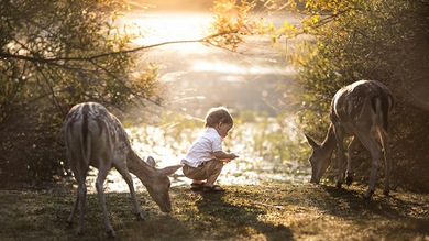 Un padre crea unos retratos impresionantes de un hijo que estuvo a punto de perder