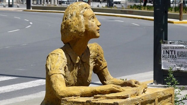 'Ecce Homo' a la argentina: La restauración de una estatua de Ana Frank desata la polémica