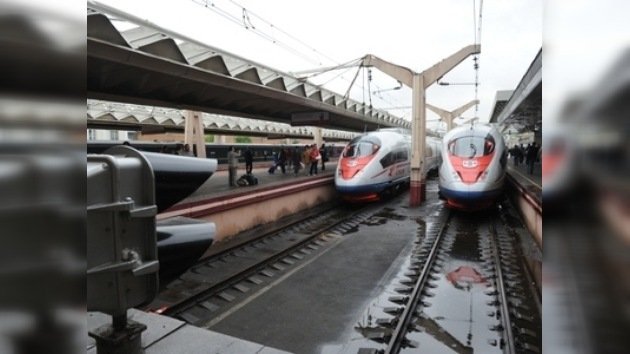 El tren de alta velocidad Sapsán llega a Nizhni Nóvgorod