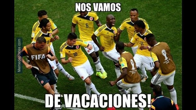 Los memes de la sufrida victoria de Brasil frente a Colombia