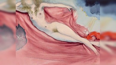 Un cuadro de Dalí pintado para 'Playboy' fue vendido en Nueva York