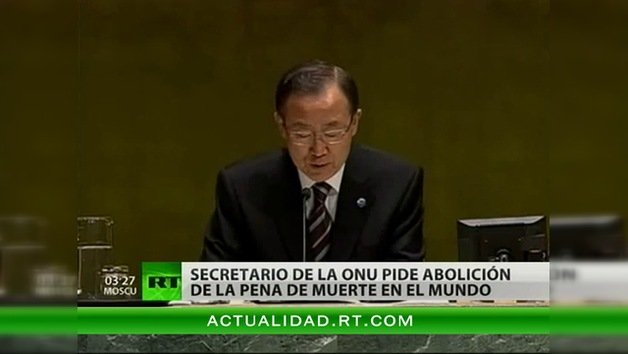Ban Ki-moon: el mundo debe renunciar a la pena de muerte