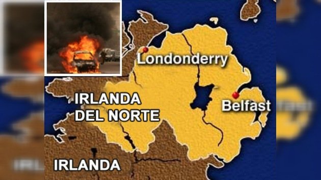 Un coche bomba ha explotado en Irlanda del Norte sin consecuencias graves