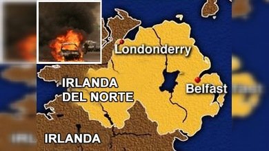 Un coche bomba ha explotado en Irlanda del Norte sin consecuencias graves