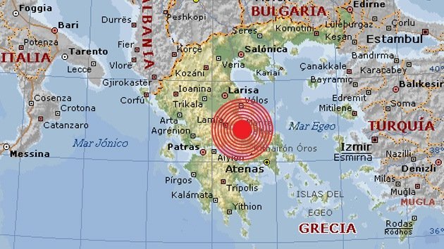 Un terremoto de magnitud 5,1 sacude Grecia