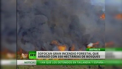 Logran sofocar incendios forestales en Australia Occidental