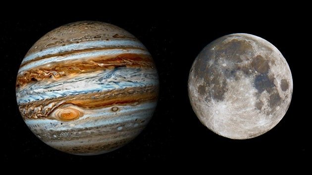 La Luna 'hace sombra' a Júpiter: conjunción a la vista en Sudamérica