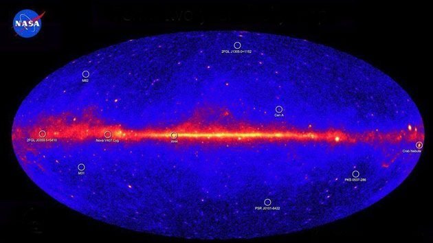 Una rara señal luminosa en el centro de la galaxia asombra a los científicos