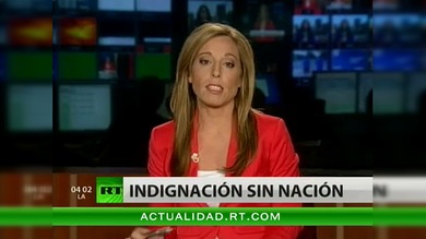 'Indignados' españoles  buscan solución a la crisis con sus homólogos griegos