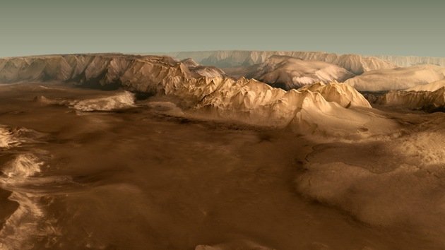Video: Los astrónomos reconstruyen un impresionante vuelo sobre Marte