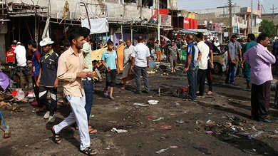 Fotos: Al menos 70 muertos en una serie de atentados que sacuden Irak