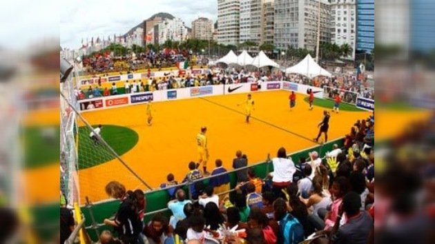 En Brasil se celebra el Mundial de Fútbol Social para jugadores sin hogar