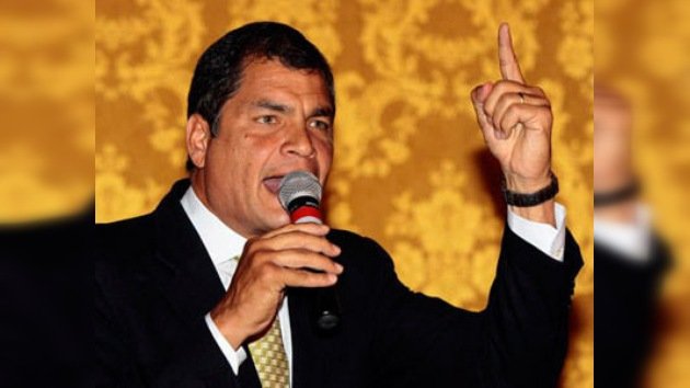 Correa: "reusar, reducir y reciclar" para salvar el medio ambiente