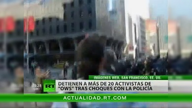 Decenas de activistas de OWS arrestados en una manifestación en San Francisco 