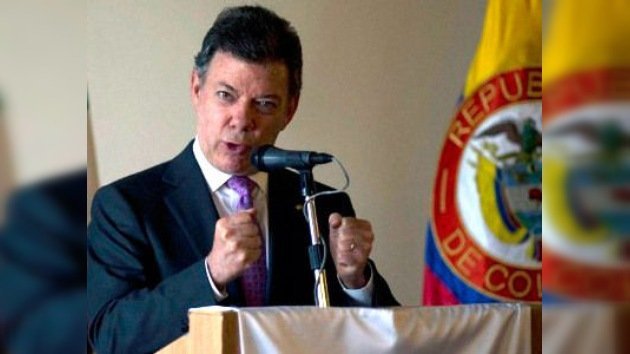 Santos: "Las FARC están debilitadas y desesperadas"