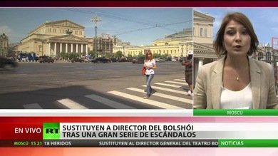 Relevado el director del teatro Bolshói