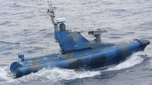 Primera embarcación no tripulada de la Marina israelí rastrea el mar