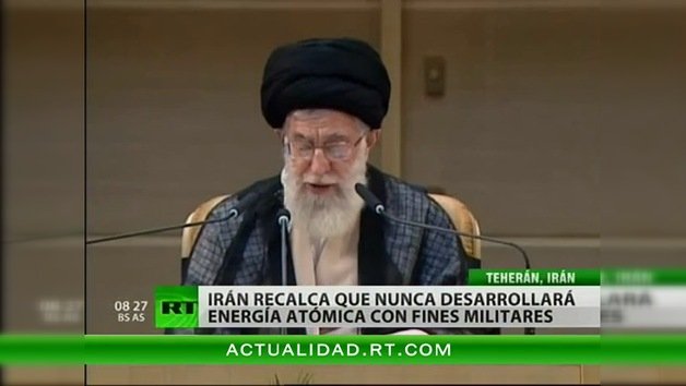 El ayatolá Alí Jameneí aseguró que su país no abandonará el derecho de producir energía nuclear