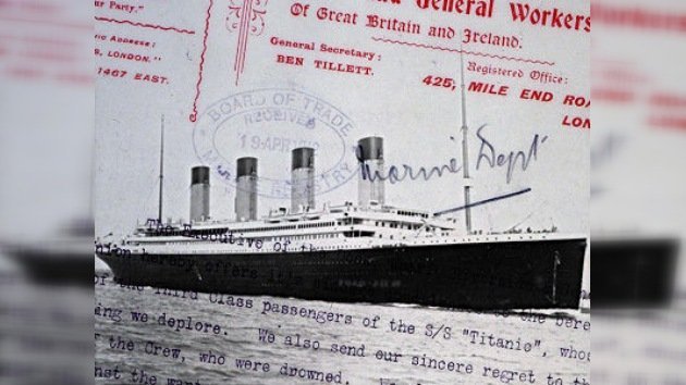 Salen a flote 200.000 datos de pasajeros del Titanic