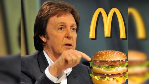 Paul McCartney gana una demanda contra McDonalds