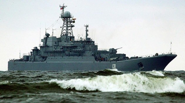 La Armada rusa 'ronda' su base en Siria