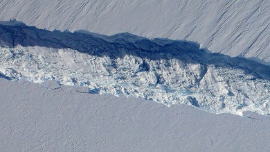 Un enorme iceberg en la Antártida podría impedir la navegación