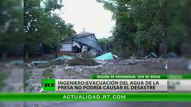 El agua de los embalses no pudo causar la desvatadora inundación en el sur de Rusia