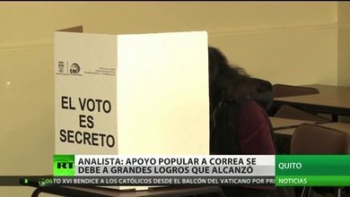 "Los ecuatorianos no van a arriesgar la estabilidad que obtuvieron con Rafael Correa"