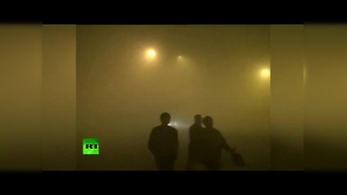 China: La contaminación paraliza una ciudad de casi 11 millones de habitantes