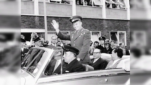 El mundo aplaudía de pie a Yuri Gagarin