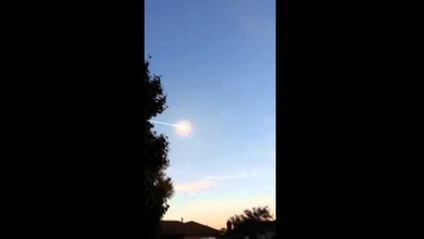 Graban la caída de un meteorito en Oklahoma