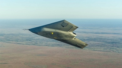 El caza furtivo supersecreto Taranis realiza su vuelo de prueba