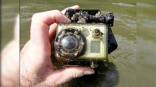 Encuentra una GoPro en un río y esto fue lo último que quedó grabado